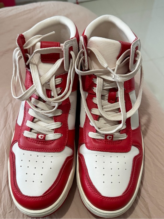 Coach Shoes - Coach White Canvas Sneaker